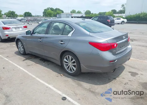 2017 Infiniti Q50 3.0T Premium from USA, damaged, VIN JN1EV7AR3HM840309